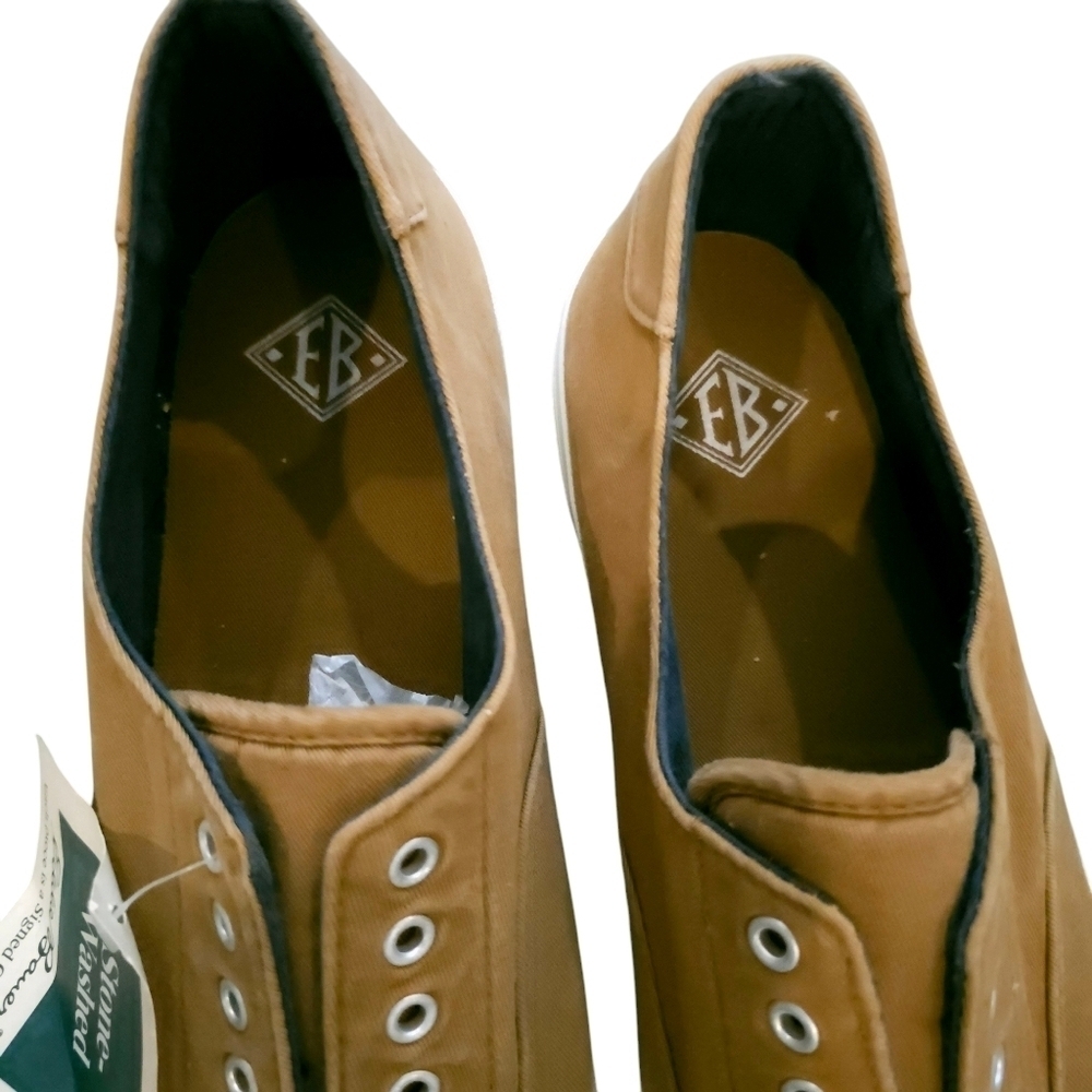 Eddie Bauer Canvas Khaki Sneakers - Picture 3 of 8
